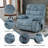 Lift Recliner Chair Heat Massage Dual Motor Infinite Position Up To 350 LBS Large Electric Power Lift Recliners With Power-Remote, Medium-Firm And Heavy Duty-14964944
