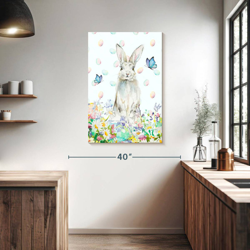Brampt Tall Easter Bunny, 39" H x 26" W