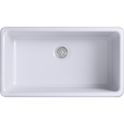 IronTones 33" L x 19" W Dual Mount Kitchen Sink