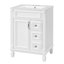 Meuble-lavabo moderne de 24 po avec lavabo en céramique, 2 tiroirs et tablette réglable-1718634829-1718634830