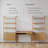 Coady Computer Workstation Desk With Bookshelf
