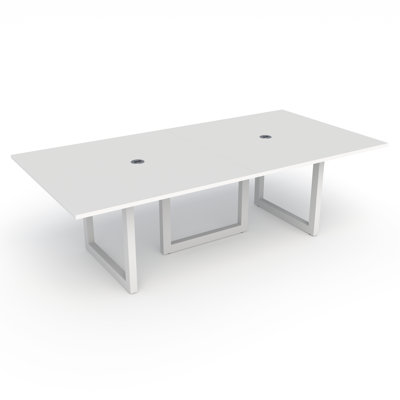 Pivit Rectangular Table with Power Modules