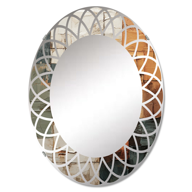 Haouli Oval Mirror, 30" x 20"