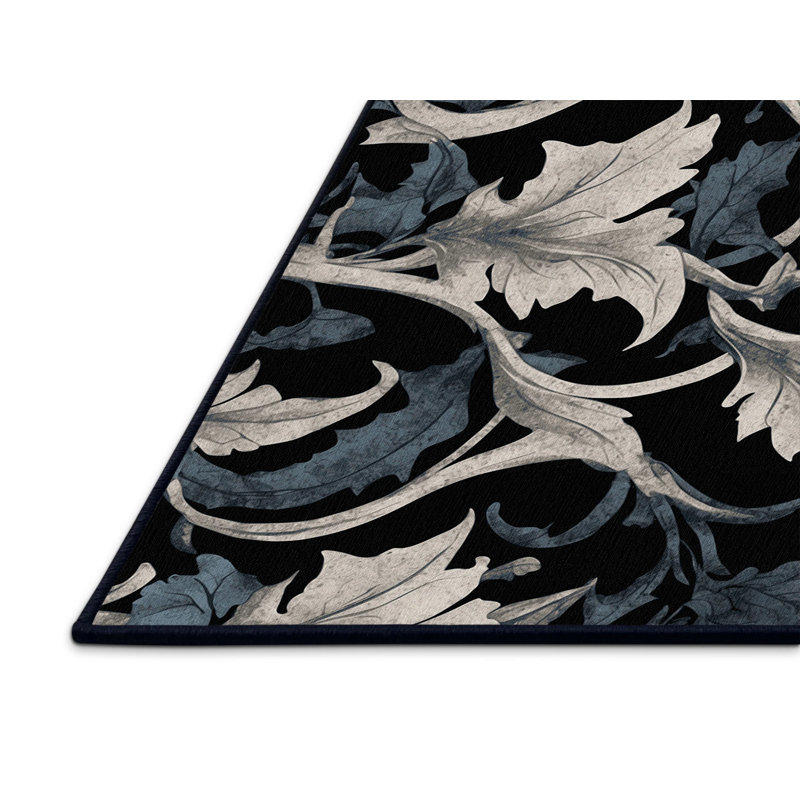 Lunar Trace Rug, Square 6'