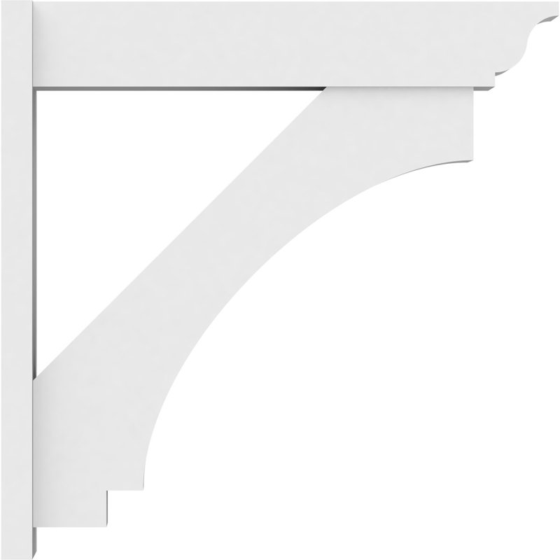 Persienne en PVC de qualité architecturale Imperial, L 7 po, H 36 po x P 36 po