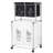 2 Tier Laundry Sorter With 4 Removable Bags, Four Wheels, Easy To Move, Wear- And Supple Washable