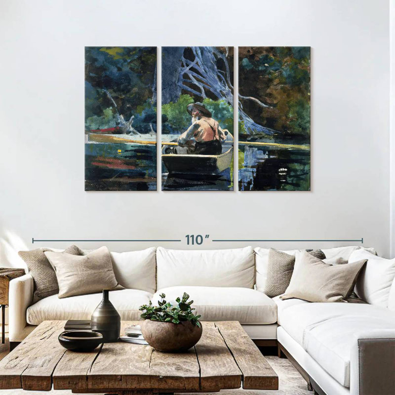 Mehar The Adirondack Guide, 48" H x 74" W