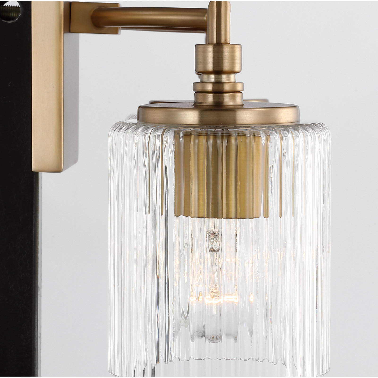Adalina 3-Light Dimmable Vanity Light, Satin Brass