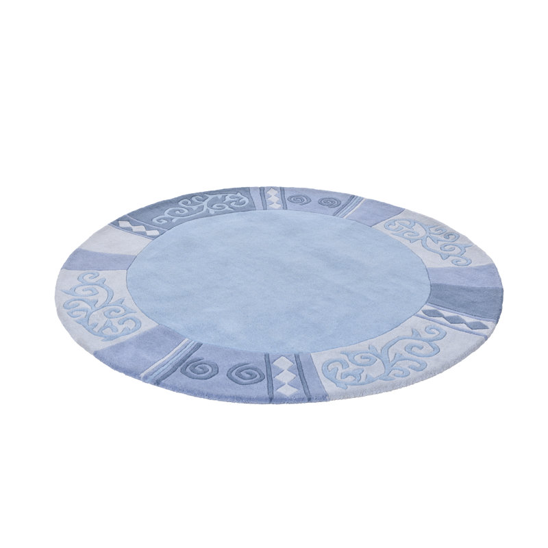Ambadi Handmade Wool Carpet, Round 150cm