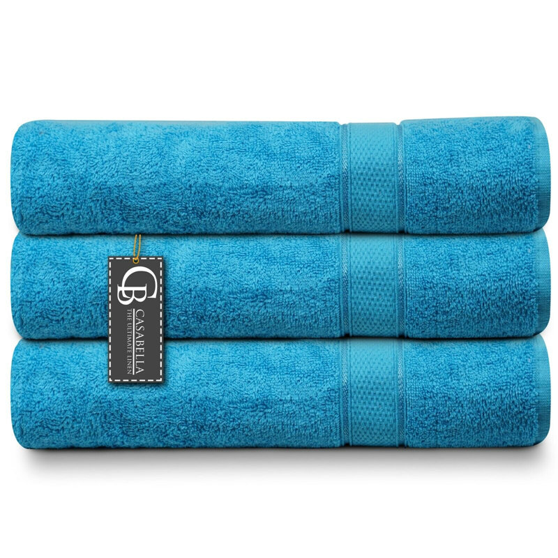Fiorindo Jumbo Bath Sheet, Aqua