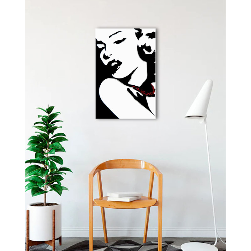 " Marilyn ", 36" H x 24" W x 1.5" D