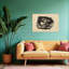 Sous la lampe, 1875, estampe d'art mural abstrait contemporain impressionniste-2026443617