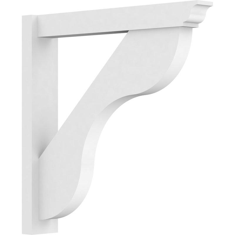 Persienne en PVC de qualité architecturale avec extrémités traditionnelles Carmel, L 5 po, H 30 po x P 30 po