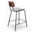 Buda Upholstered Counter Stool with Metal Frame-515288267-515288271-515288256