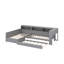 Lit plateforme simple en L avec lit gigogne et tiroir-2059477958
