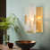 Truet 1 - Light Dimmable Gold Flush Mount Sconce