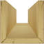 Poutre de plafond 3 côtés en faux bois Endurathane Rough Cedar (poutre en U)-96270152-105323837-105323839