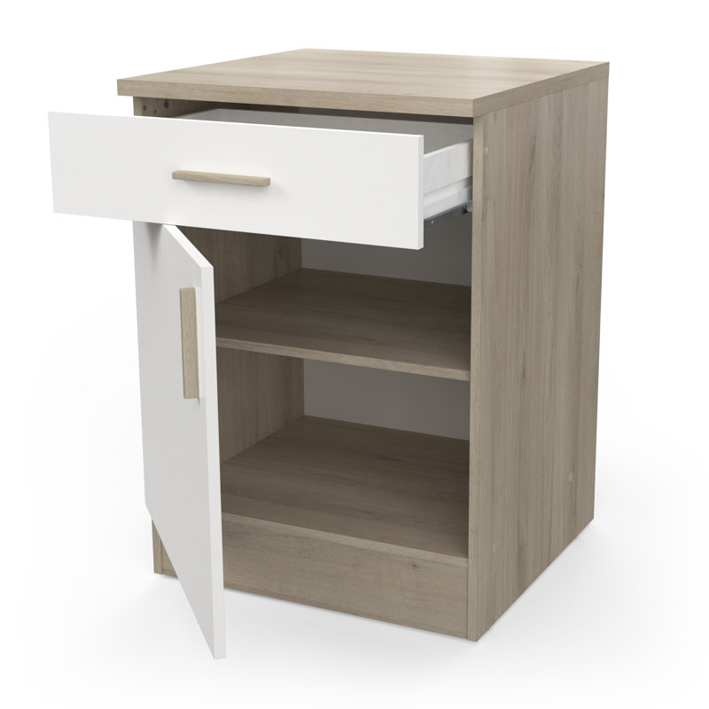 Origan Base Unit, White/Brown