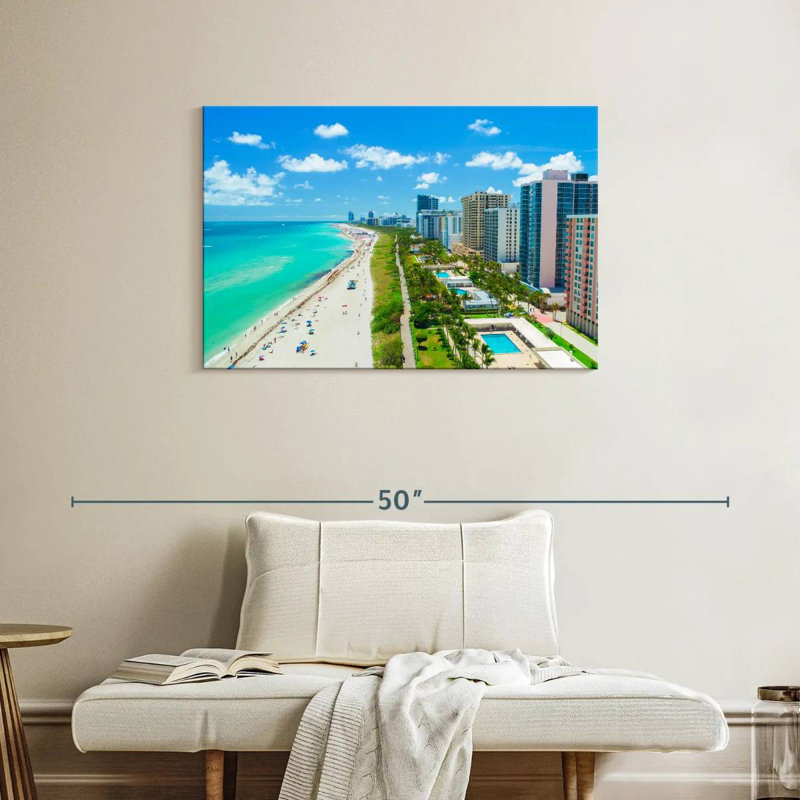 Nicci Miami's South Beach, H 24 po x l 36 po