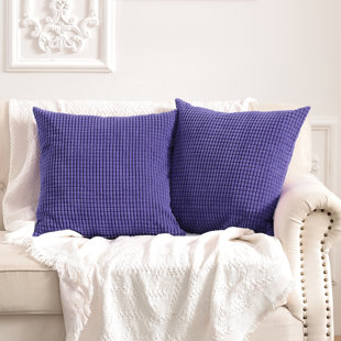 Checkered Square Pillow Cover
