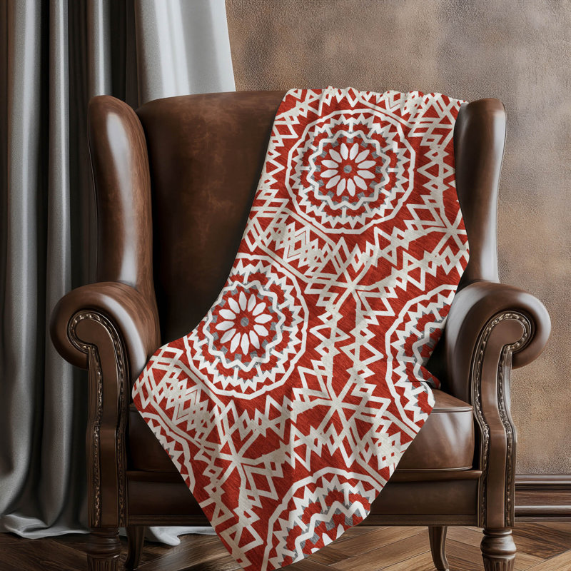 Jeté Sherpa ASB619, Rouge