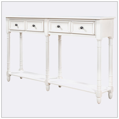 Albryna 58" Solid Wood Console Table by Dovecove