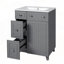 Charmant meuble-lavabo avec rangement pratique et design élégant-34628660