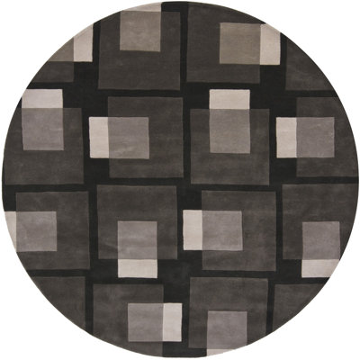 Bense Garza Handmade Wool Geometric Area Rug
