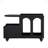 Mobile End Table With Lockable Wheels For Living Room