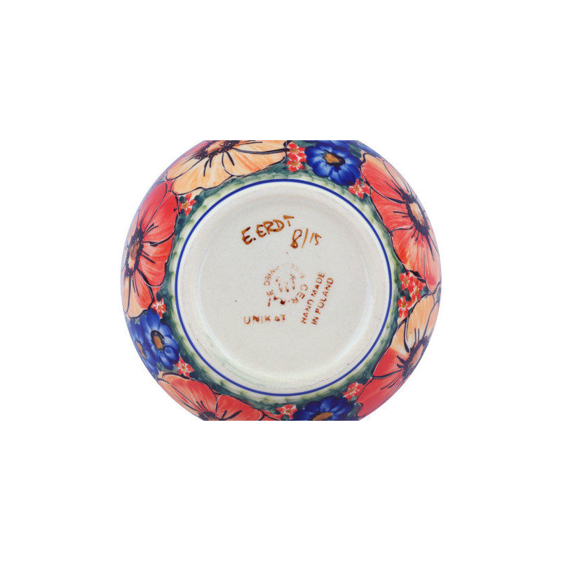 Bright Beauty Stoneware Rice Bowl