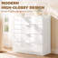 Solid Wood Square Accent Cabinet