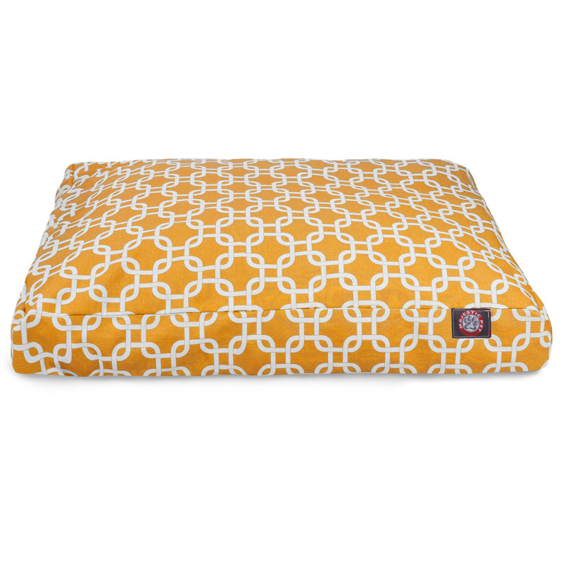 Coussin Links Orthopedic, Jaune, Moyen (l 29 po x P 36 po x H 5 po) ;