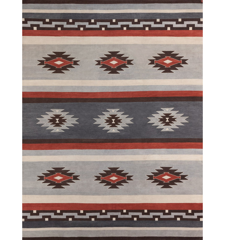 Mesa Wool Southwestern Area Rug, Rectangle 10' x 14'