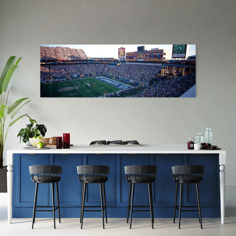 Vue en plongée d'un stade de football, Sun Devil Stadium, Université Arizona State, Tempe, Maricopa County, Arizona, États-Unis