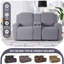 Housse pour causeuse inclinable avec console centrale Wald Adamstown-815329899