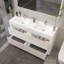 Ensemble de meuble-lavabo double 60 po Valentin