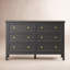 Commode de chambre à coucher, commode de chambre à coucher l 47 po Dateland-2074101273