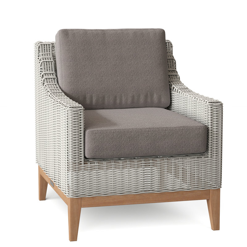 Frances Outdoor Lounge Chair, Ash, Frances Black