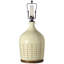 Ralph Lauren Halifax 28" Cordless Pierced Ceramic Table Lamp in Coconut with Linen Shade