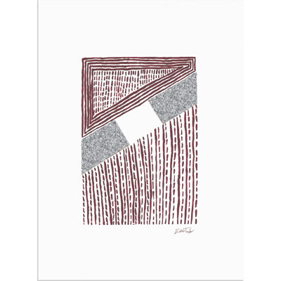 Red Dreamcatcher 5 Print