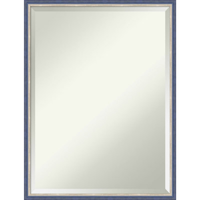 Camilya Solid Wood Rectangle Wall Mirror