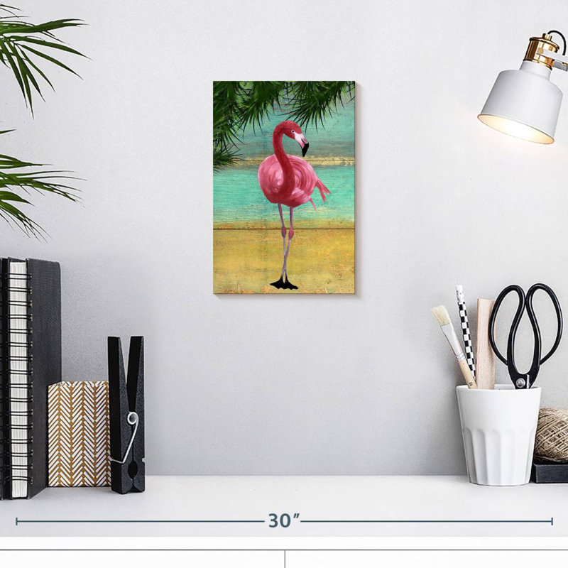Brampt Flamingo Frame I, 12" H x 8" W