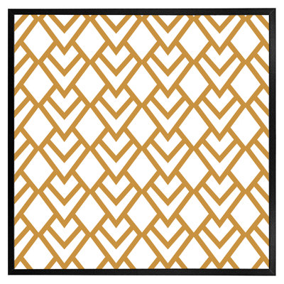 Aneta Geometric Scales - Single Picture Frame Print