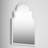 Elberta Solid Wood Flat Wall Mirror