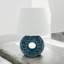 Modern Eads Ceramic Table Lamp – Stylish & Sophisticated Handcrafted Accent Lighting for Bedside, Living Room or Office