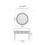 Schroder Wood Flat Wall Mirror-66936865-66936866