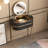 High-quality Makeup Vanity, Glass Top,Stainless steel legs,Very easy to assemble