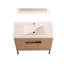 Meuble-lavabo 36 po avec lavabo, meuble-lavabo autoportant ou flottant 36 po optionnel 36 * 18