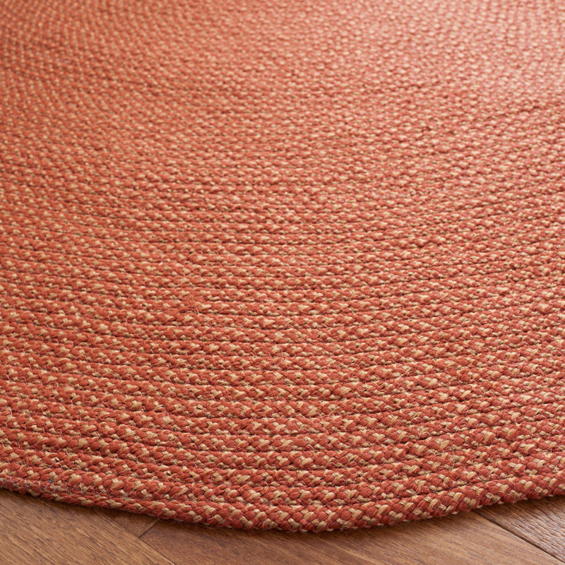 Braided Hand Woven Performance Rug, Round 6'