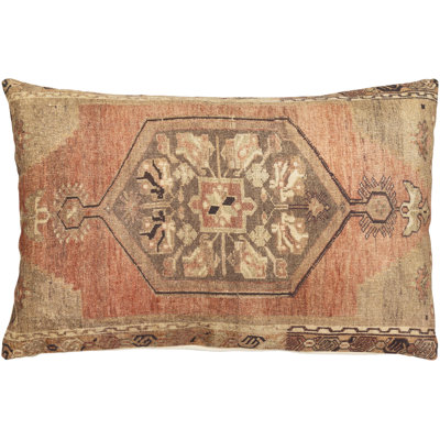Javed 100% Cotton Lumbar Rectangular Pillow